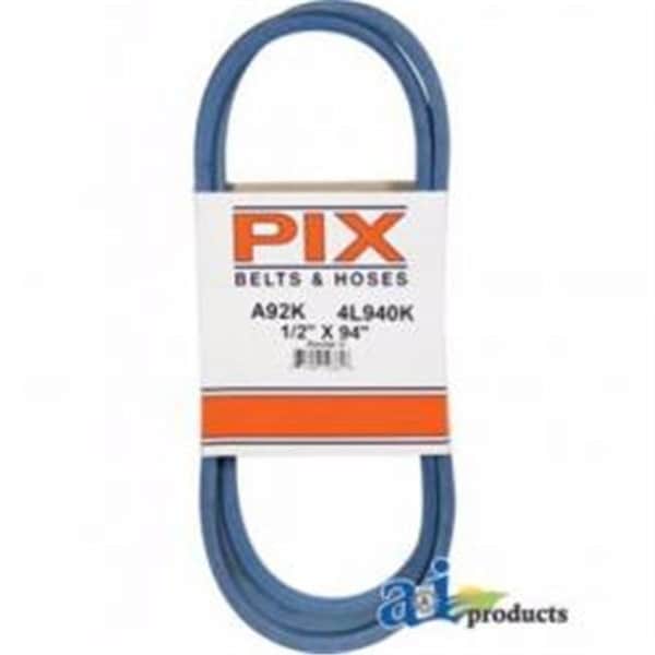 Pix North 222650 0.5 x 94 in. Kevlar V-Belt for Farm & Lawn; Garden Equipment 222650 - main
